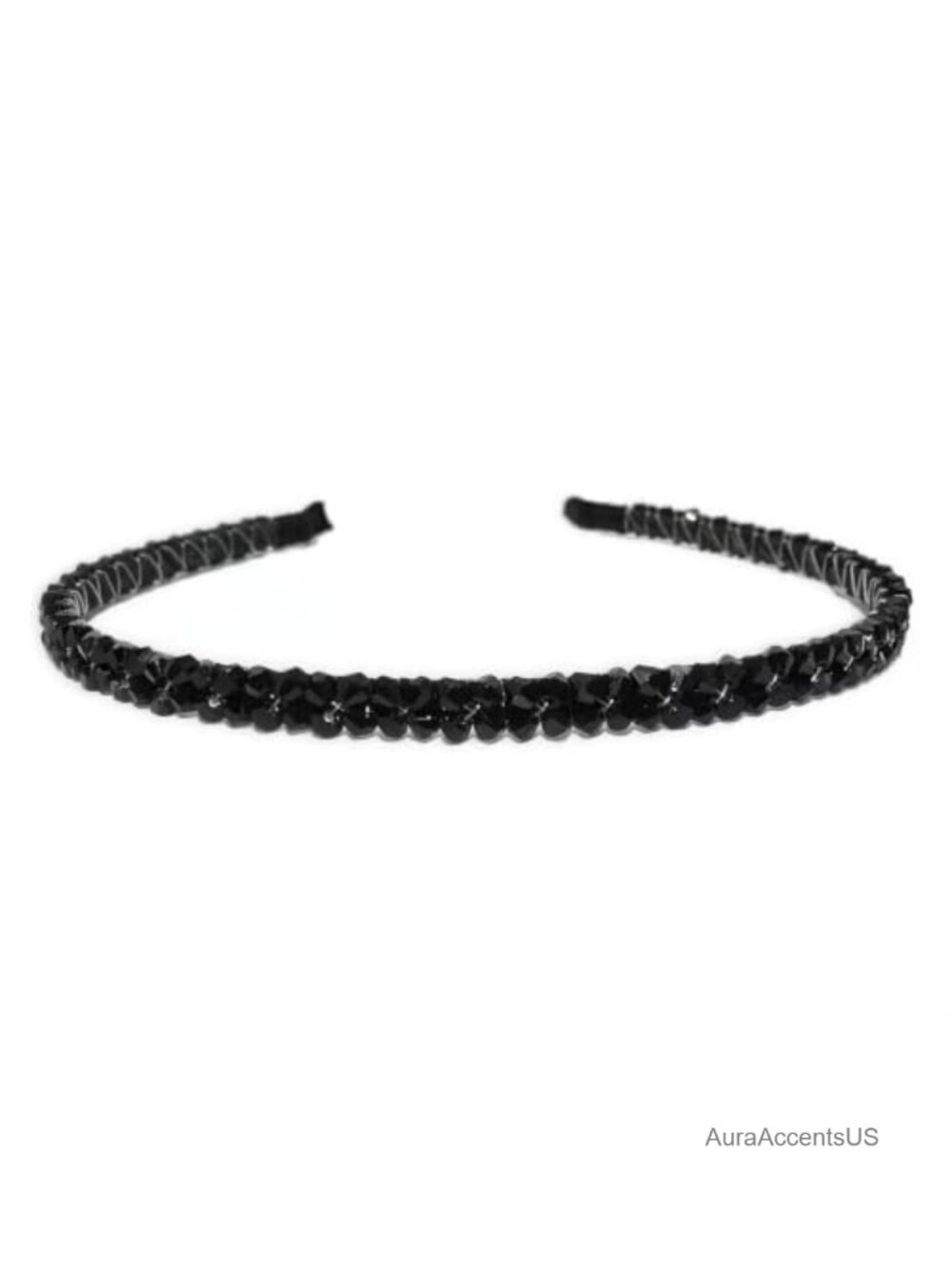 Super Shiny Crystal Beaded Headband Rhinestone Hair Accessory